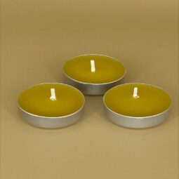 Beeswax Tea Candle | 100% Natural Beeswax Tealight Candles