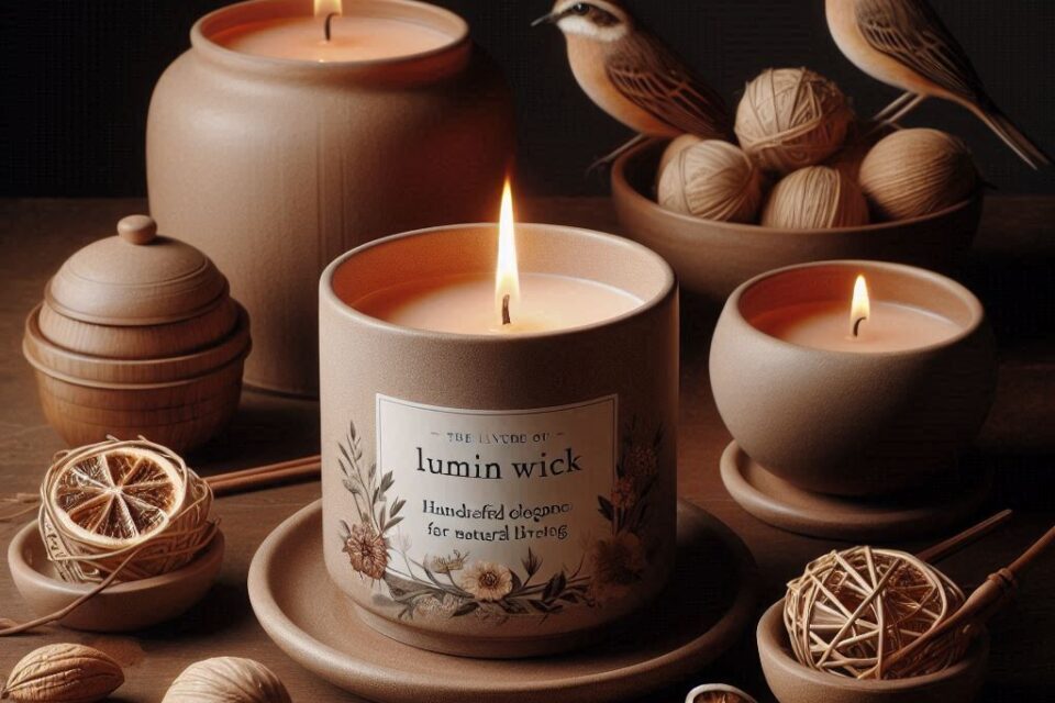 The Allure of Lumin Wick Candles: Handcrafted Elegance for Natural Living