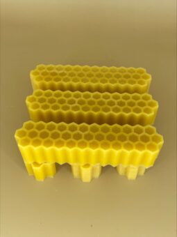 Yellow Beeswax - Natural, Triple Filtered - 6 Pack, Honey Scent | 100% Natural Beeswax Block - Image 2