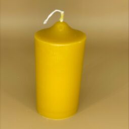 Handmade (4Pack) 100% Pure Beeswax Pillar Candles 100% Cotton Wick | Long-Lasting Candles-5in - Image 3