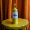 Handmade 100% Pure Beeswax Pillar Candles