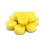 Tealights Clear Cup Lemon Scent 4 Hours Burn
